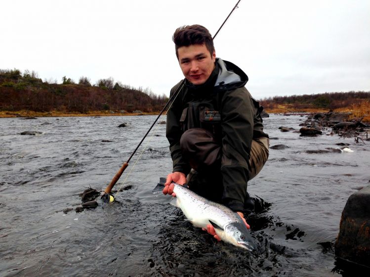 Nice fresh fish, Chavanga river, Autumn