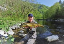 Lukas Bauer 's Fly-fishing Image of a Marble Trout – Fly dreamers 