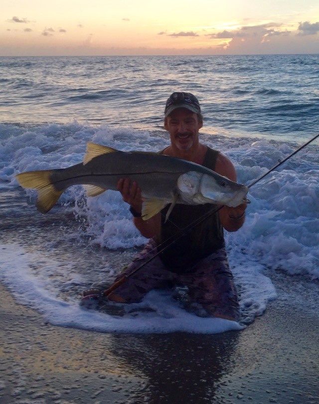 Morning beach bite