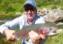 Yampa Rainbow on Caddis Dry