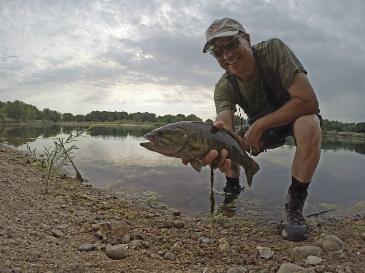 Fishing for Carp, caught a Smallmouth Bass