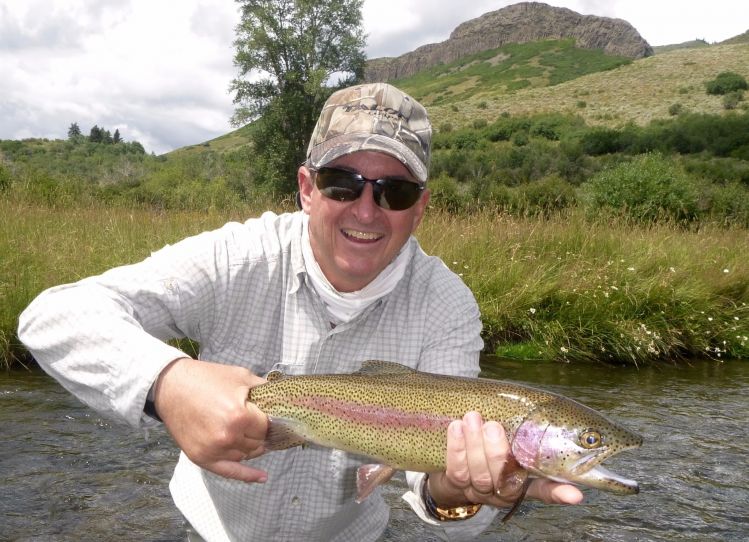 Yampa Bow on elk hair caddis.