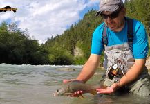 Fly-fishing Situation of Arctic grayling - Photo shared by Antonio Napolitano | Fly dreamers 