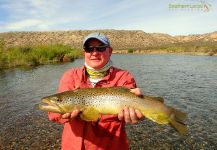  Foto de Pesca con Mosca de Salmo trutta compartida por Esteban Urban – Fly dreamers