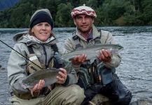  Foto de Pesca con Mosca de Trucha arcoiris compartida por Michelle Nordenflycht Bordeu – Fly dreamers