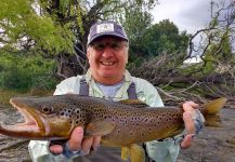 Juan Carlos Ahumada 's Fly-fishing Pic of a Marrones | Fly dreamers 