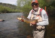 Edgar Carlos Lanzi 's Fly-fishing Image of a German brown | Fly dreamers 