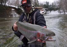 Scott Grassi 's Fly-fishing Image of a Steelhead | Fly dreamers 