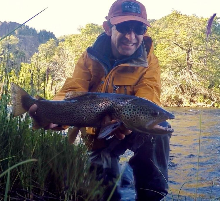 Por poco le tuve que poner un abogado para sacar esta Marrón con un 5x ! Nunca más al Malleo con líderes tan finos !