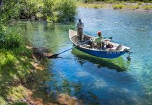  Situación de Pesca con Mosca de Salmo trutta – Imagen por Carlos Trissciuzzi en Fly dreamers