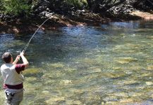  Fotografía de Pesca con Mosca de Trucha arcoiris por Juan Manuel Zaffora | Fly dreamers 