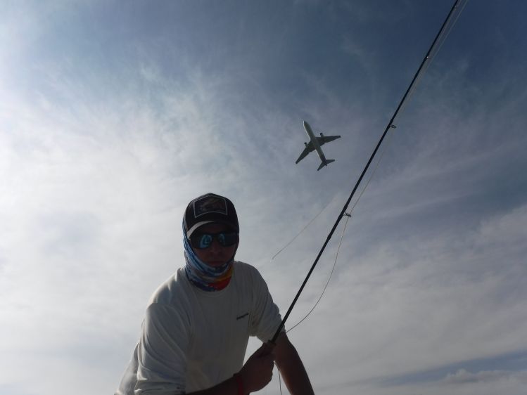 Urban bonefishing in Honolulu with Hawaii on the Fly.