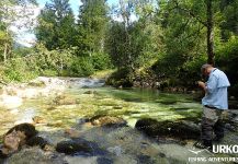  speckled trout – Situación de Pesca con Mosca de Radovna River – Por Uros Kristan