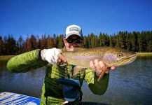  Fotografía de Pesca con Mosca de Trucha arcoiris compartida por Dylan Brandt | Fly dreamers