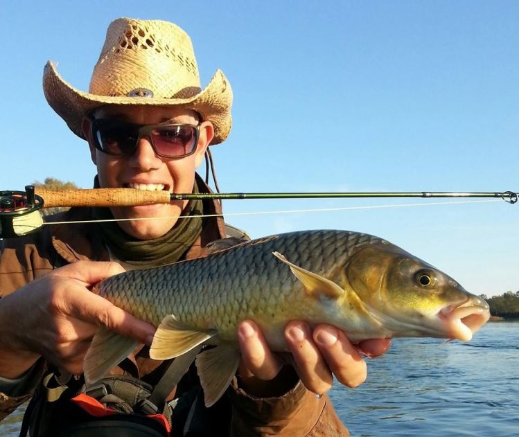 Caught in the Vaal River, South Africa