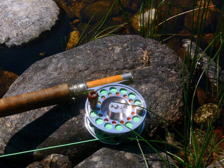 Fishing on the Selway river, North Idaho.