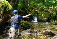 European brown trout Fly-fishing Situation – Lukas Bammatter shared this Image in Fly dreamers 