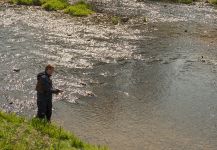 Edwin Vanderstichele 's Fly-fishing Photo of a Brownie | Fly dreamers 