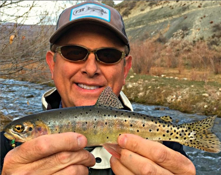 One last Bonneville Cutthroat from the high country before the Winter comes.