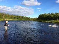 Foto de pesca con mosca