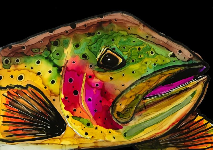 harryfishart trout