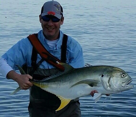  Biggest jack of this winter season..on the 8wt Solar...thanks Flydreamers guys..you know who ya are..lol...on badass stick!