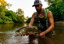 Fly-fishing Photo of lake bass shared by EJ Stern | Fly dreamers 