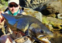  Captura de Pesca con Mosca de Arctic Char - Salvelino Alpino por BERNET Valentin | Fly dreamers