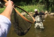 Rainbow trout Fly-fishing Situation – Oleg Jeremin shared this Great Pic in Fly dreamers 