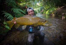 European brown trout Fly-fishing Situation – Kiyoshi (Yoshi) Nakagawa shared this Good Photo in Fly dreamers 