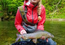 Lady of the stream Fly-fishing Situation – Uros Kristan - URKO Fishing Adventures shared this Image in Fly dreamers 