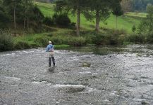  Situación de Pesca con Mosca de Salmo trutta – Por Flyfishingodec Slovenia en Fly dreamers