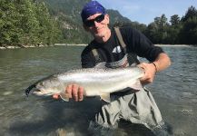 Upper Pitt River on the Fly