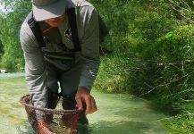  Captura de Pesca con Mosca de Trucha marmorata por Flyfishingodec Slovenia | Fly dreamers