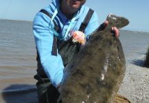  Captura de Pesca con Mosca de Lenguado por Marcelo Pablo Costa | Fly dreamers