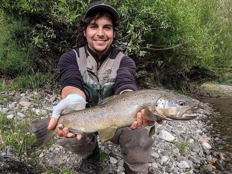 Nice Brown Trout @sbastianlewis
Fifty Club (56cm)
Palena river
Matapiojo Lodge