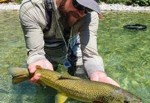 Fly-fishing Pic of Loch Leven trout German shared by Uros Kristan - URKO Fishing Adventures | Fly dreamers 