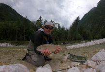  Fotografía de Pesca con Mosca de Trucha arcoiris por Flyfishingodec Slovenia | Fly dreamers 