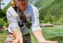 Fly-fishing Situation of Marble Trout - Picture shared by Uros Kristan - URKO Fishing Adventures | Fly dreamers