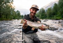 Leonhard  Von Guggenberg  's Fly-fishing Photo of a Rainbow trout | Fly dreamers 