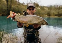 Luka Šimunjak 's Fly-fishing Image of a Lady of the stream | Fly dreamers 