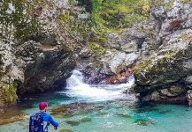 Fly-fishing Situation of Marble Trout - Picture shared by Uros Kristan - URKO Fishing Adventures | Fly dreamers