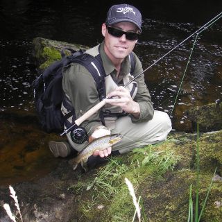 Visiting from Australia I wild brown trout from Upper River Eden