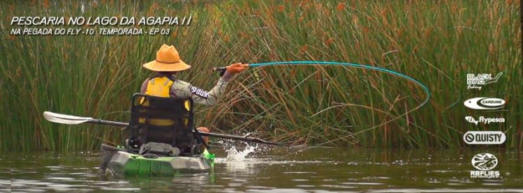 In the Kayak Fly Fishing!
BRAZIL!!!