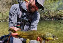 Fly-fishing Situation of Marble Trout - Picture shared by Uros Kristan - URKO Fishing Adventures | Fly dreamers