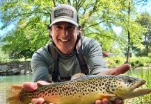 John Langcuster 's Fly-fishing Image of a English trout | Fly dreamers 