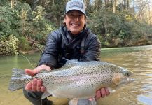 John Langcuster 's Fly-fishing Pic of a Rainbow trout | Fly dreamers 