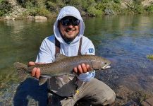 Guillermo Chandia 's Fly-fishing Pic of a Rainbow trout | Fly dreamers 