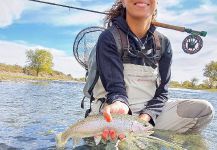 Great Fly-fishing Situation of Rainbow trout - Photo shared by Guillermo Chandia | Fly dreamers 