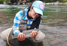 Good Fly-fishing Situation of Rainbow trout - Picture shared by Nicolas Hanggi Chaladrian | Fly dreamers